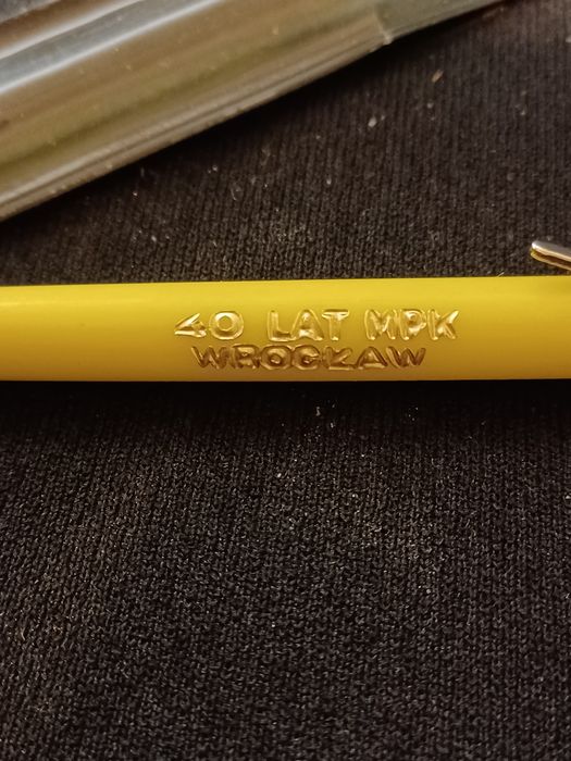 Długopis Polski Szpak + etui 40 lat MPK Wrocław PRL