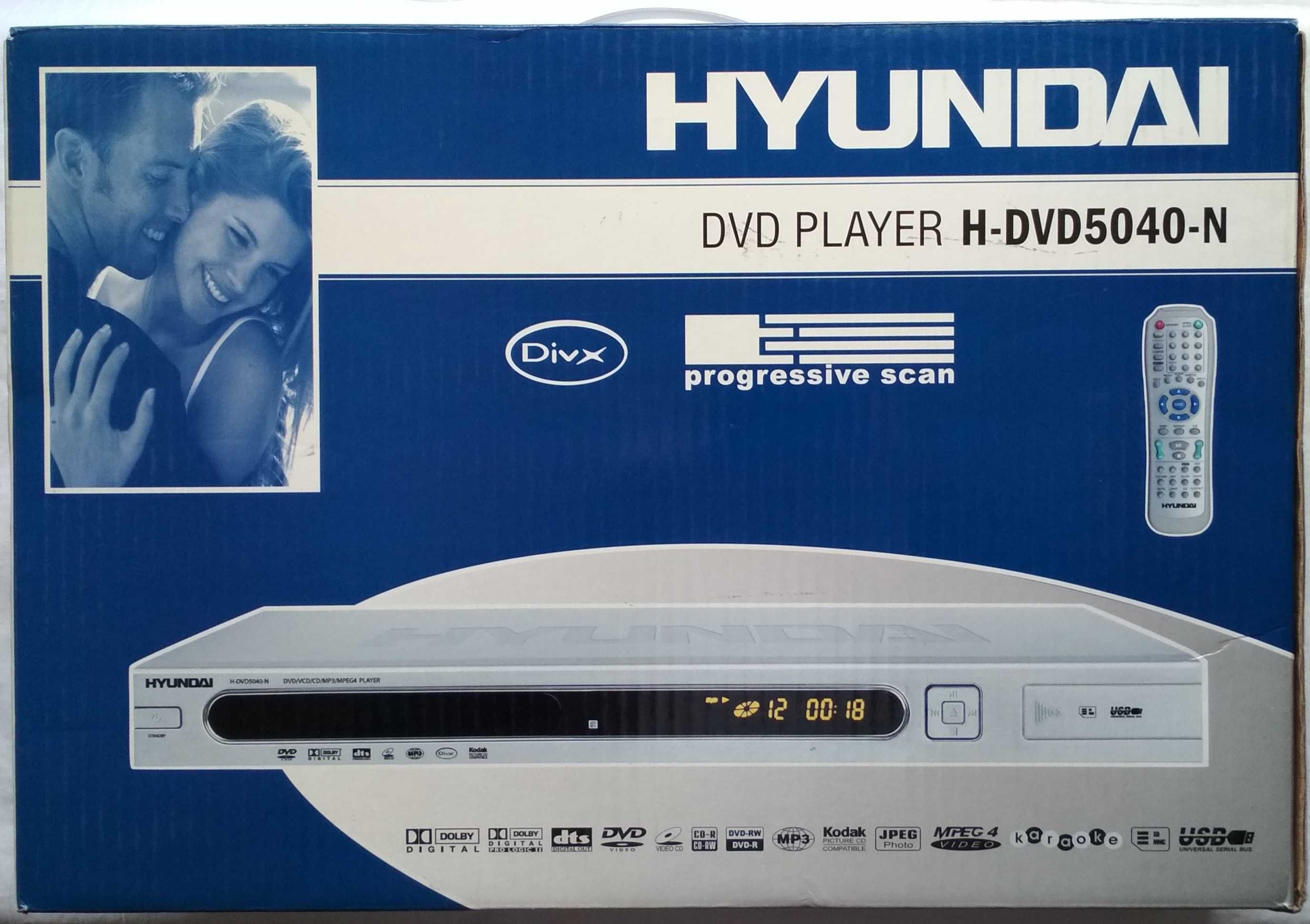 DVD-плеер Hyundai H-DVD5040-N