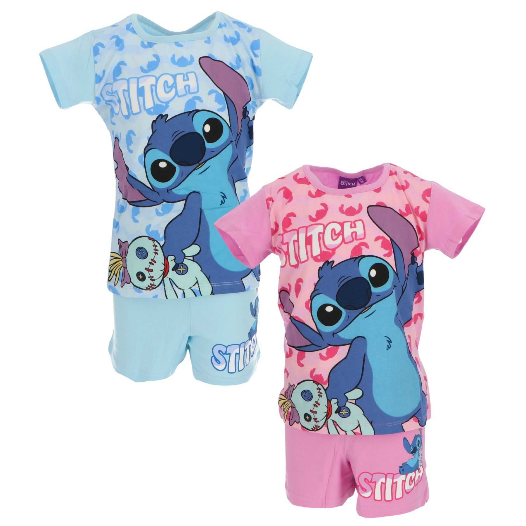 Pijama criança manga curta Stitch