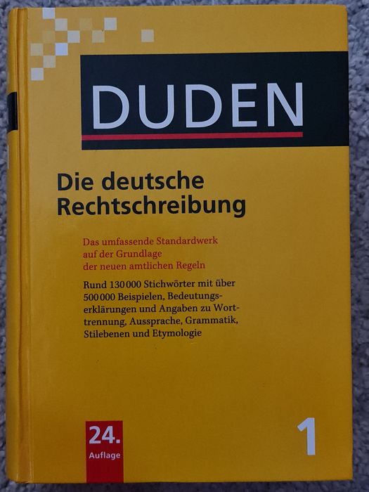 Duden Die deutsche Rechtschreibung