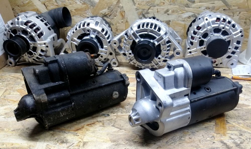 Naprawa alternatora i rozrusznika regeneracja alternatorów. Wysyłka