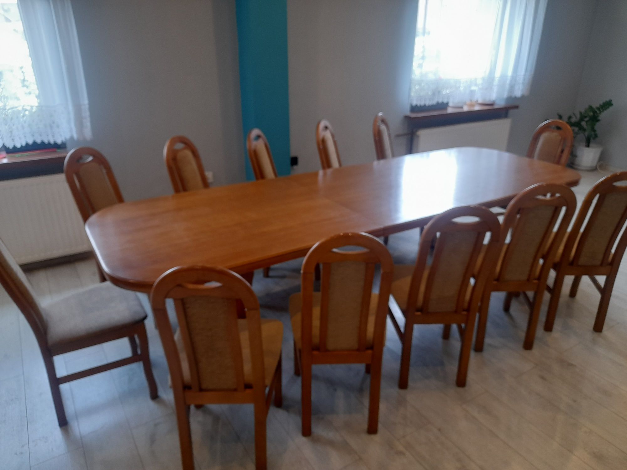 Stół +12 krzeseł