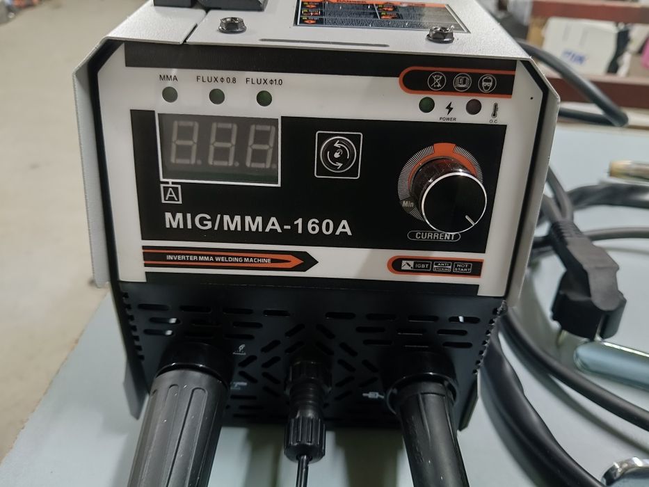 Spawarka inwertorowa MIG MAG MMA migomat 160A drut lub elektroda