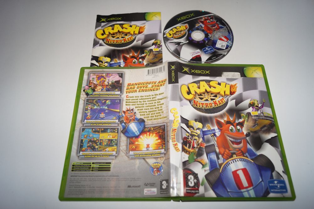 Gra Crash Nitro Kart Microsoft Xbox