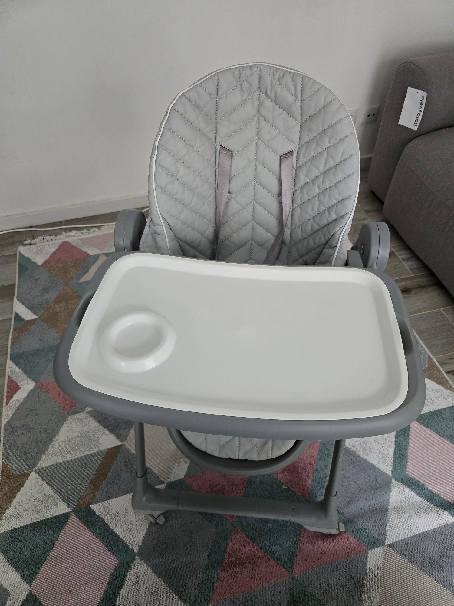 Cadeira de Refeição KINDERKRAFT Lastree (Cinza)