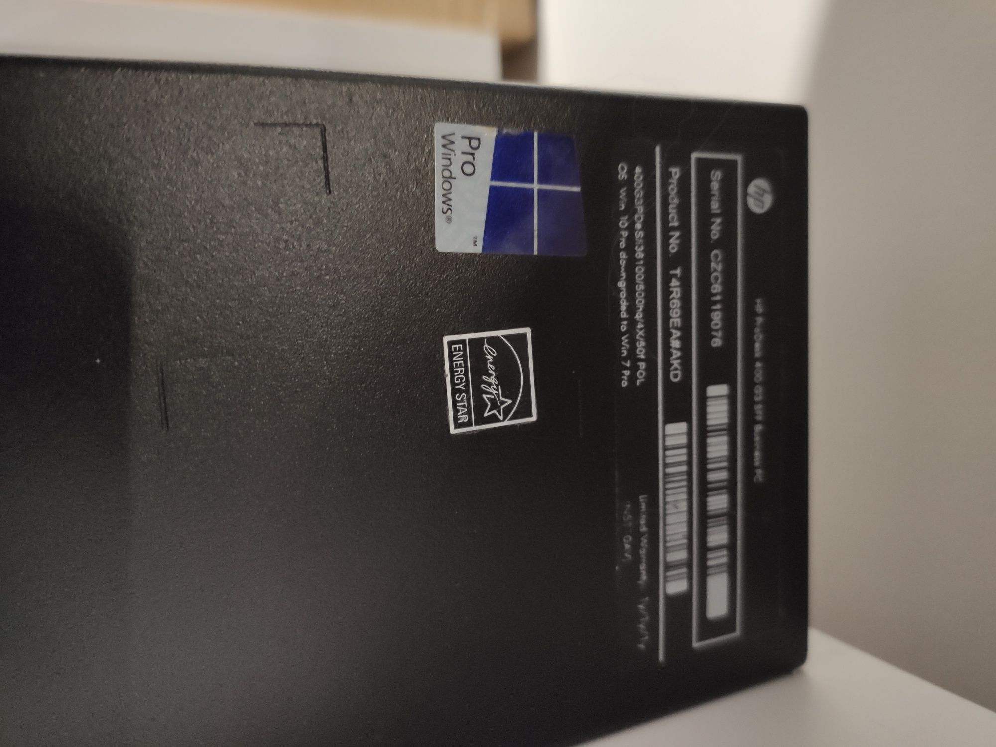 HP komputer sff i3 6100/ssd/Win 10 pro