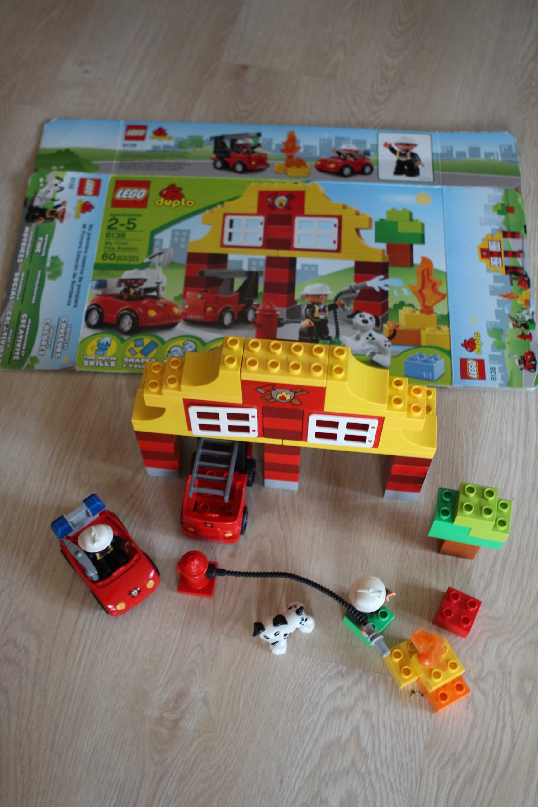 Lego Duplo 6138 Moja pierwsza remiza strażacka