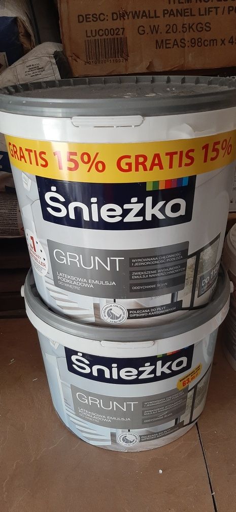 Śnieżka grunt 10l 2szt