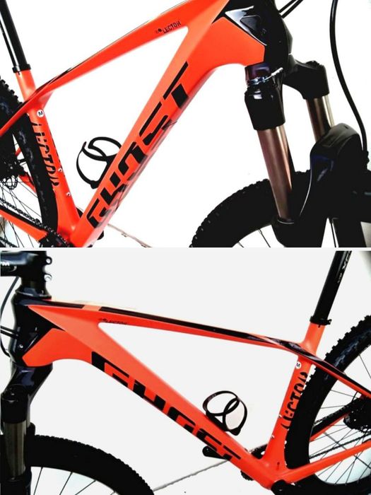 JF-Bikes Bicicletas Carbono M 12v Ghost Lector/Coluer poison