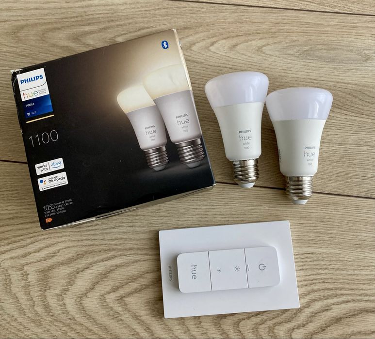 [Zestaw] Philips Hue dwie zarowki i pilot