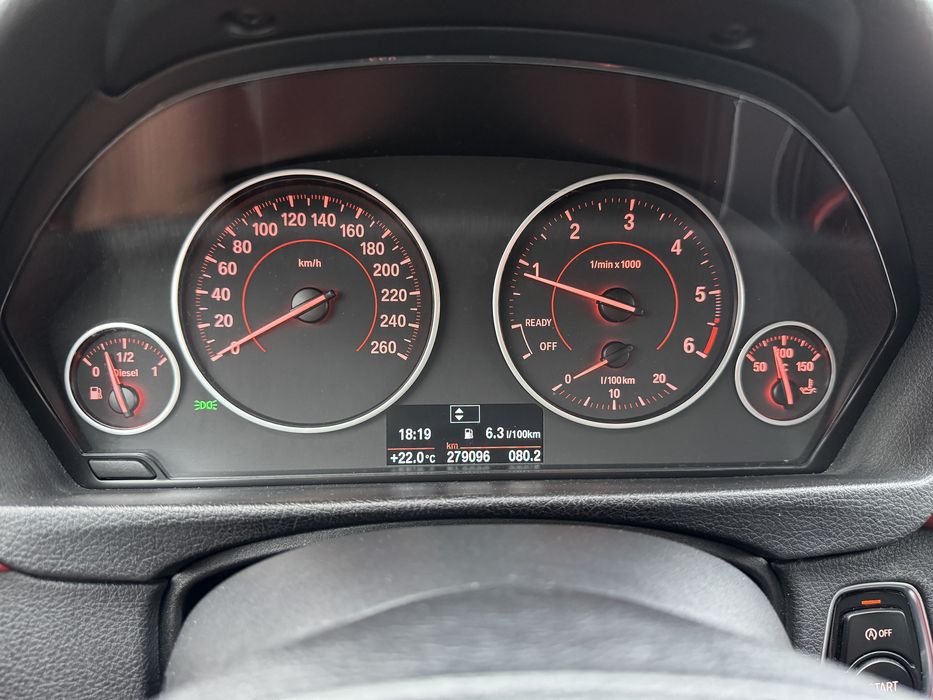 BMW F30 F31 lift LCI 2.0D B47 190KM Sportline skóra navi keyless 2xPDC