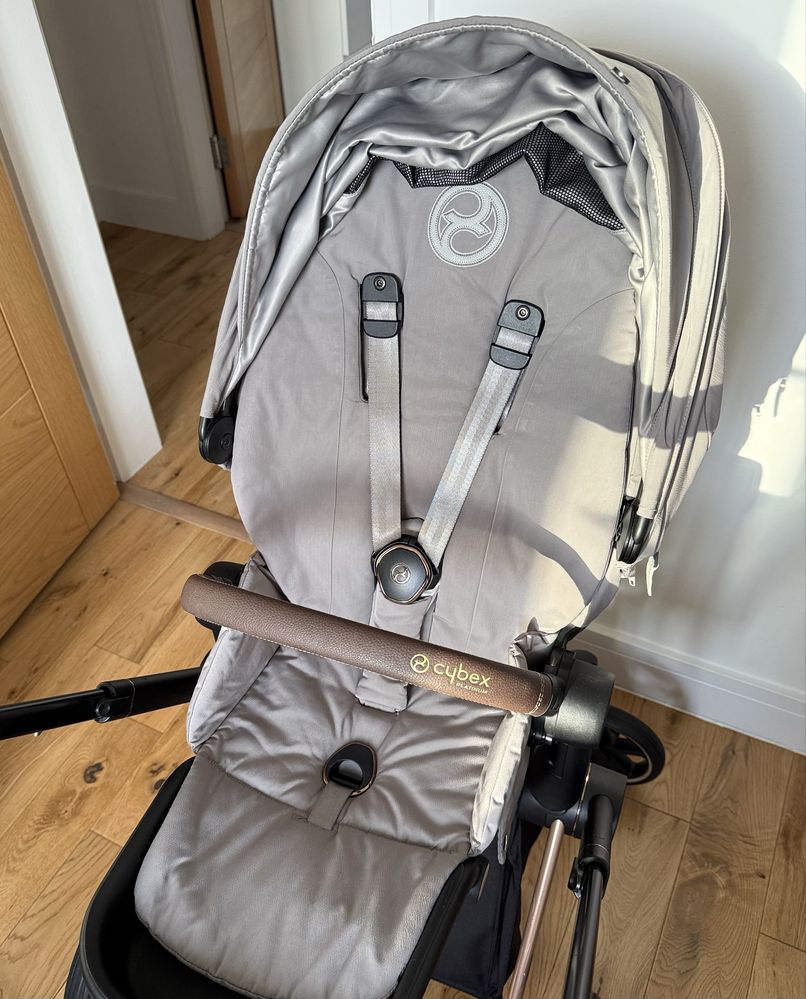 Cybex Priam 4.0 Soho Grey tapicerka siedziska spacerowego