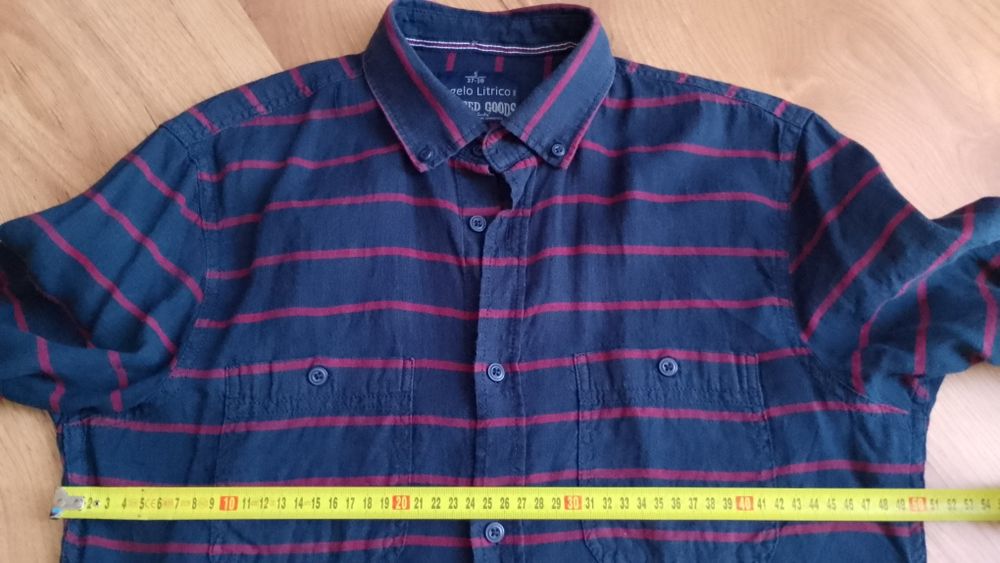 Koszula lniana męska rozm S