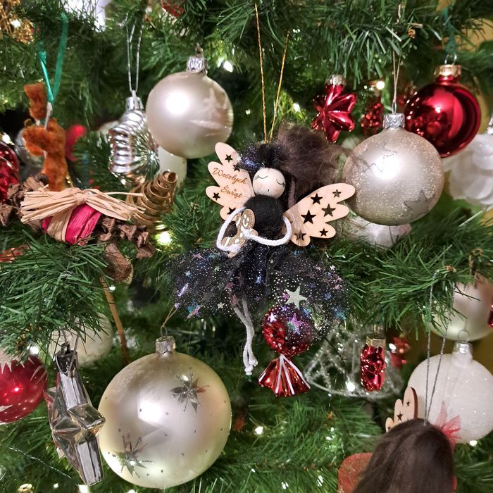 Anioł. Zawieszka. Ozdoba choinkowa