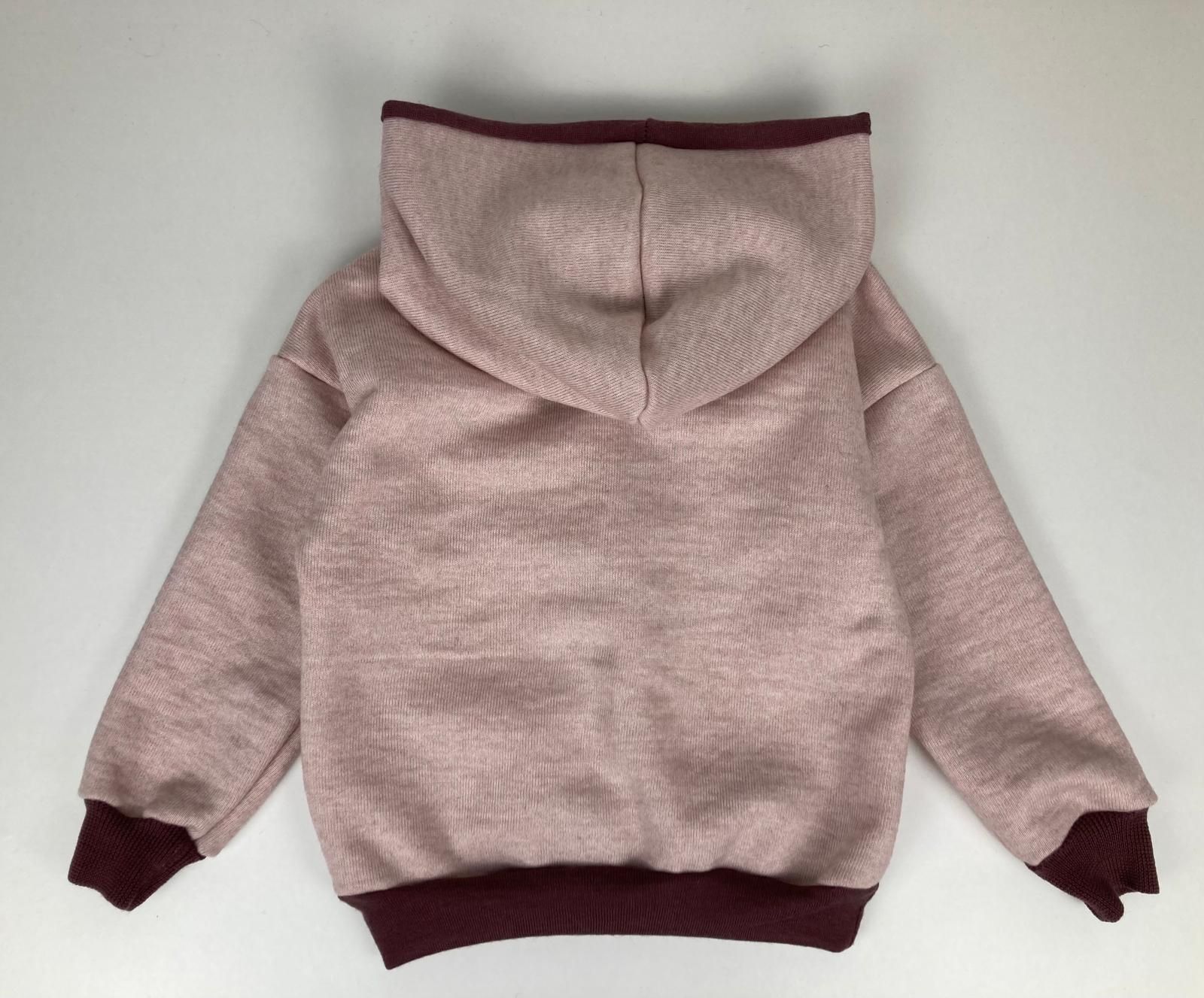 Naturalny wełniany dres komplet bluza spodnie 110 cm merino 100% wełna