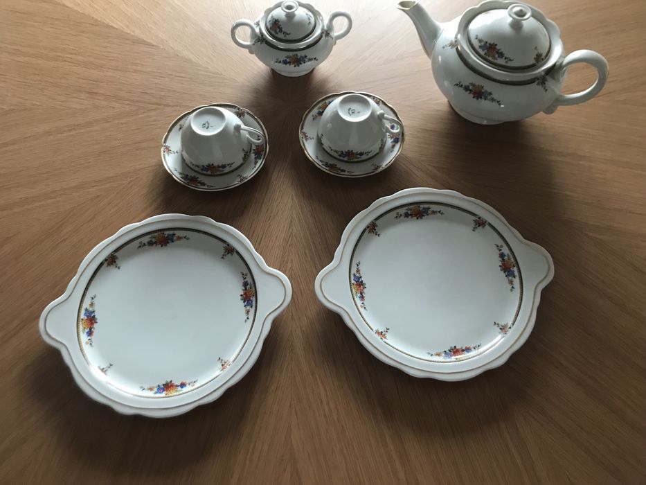 Serviço de chá Vista Alegre completo