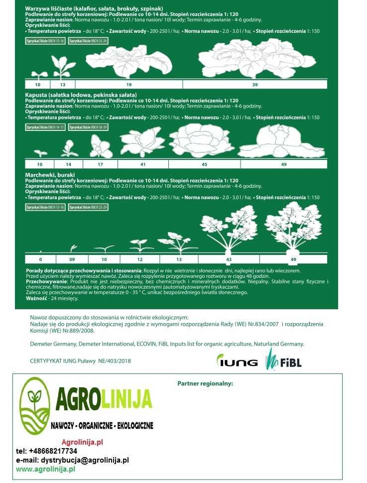 Dolistny Nawóz na Kukurydzę Agrolinija-S dolistny 25L na ok 10hA