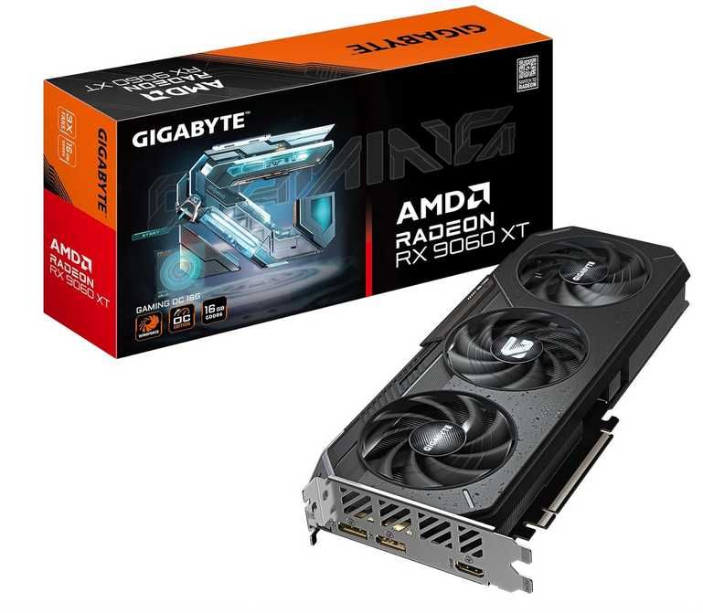 Gigabyte Radeon RX 9060 XT 16GB GDDR6, 128bit, PCI-E 5.0