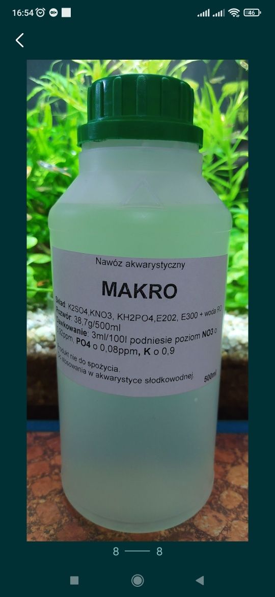 Nawóz akwarystyczny-Makro