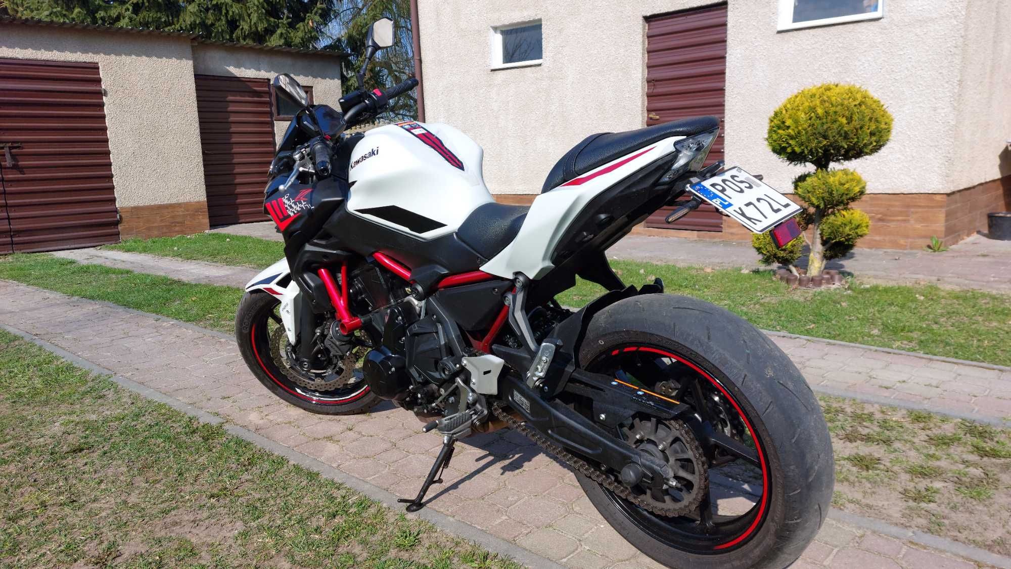 Kawasaki Z650  na kat. A2 stan bdb. 2022r