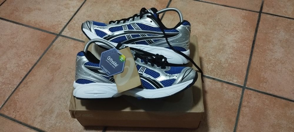 Asics Kayano-14 silver blue