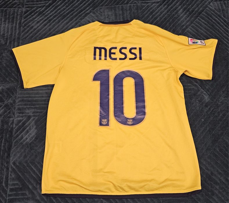 Koszulka piłkarska meczowa FC Barcelona Messi 10 r. M prezent