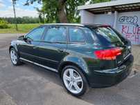 Audi A3 1.6 MPI Automat Sportback Zielona Perła 18cali Jasny Środek