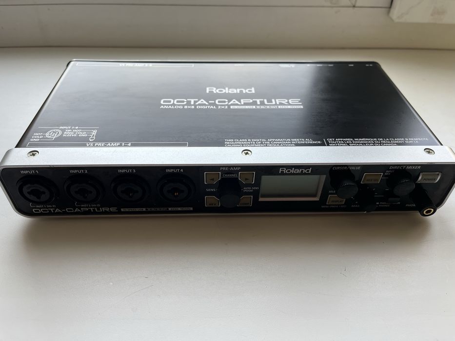 Звукова карта Roland UA 1010 Octo Capture