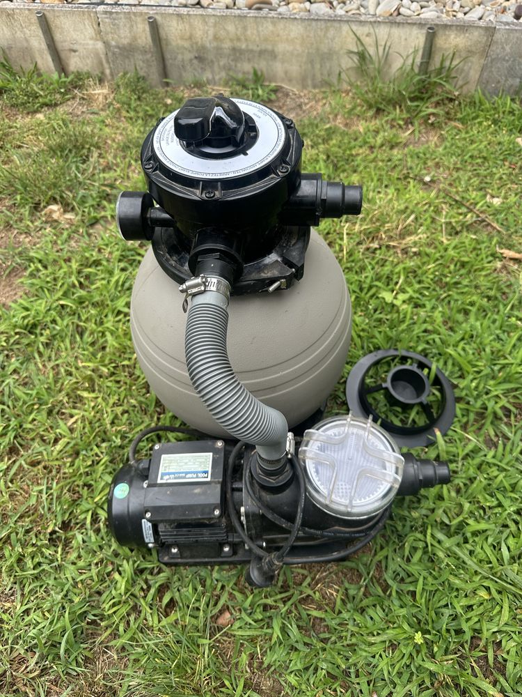 Filtro com bomba piscina