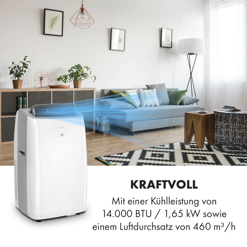Мобільний напольний фріоновий кондиціонер Klarstein Grandbreeze Pro14K
