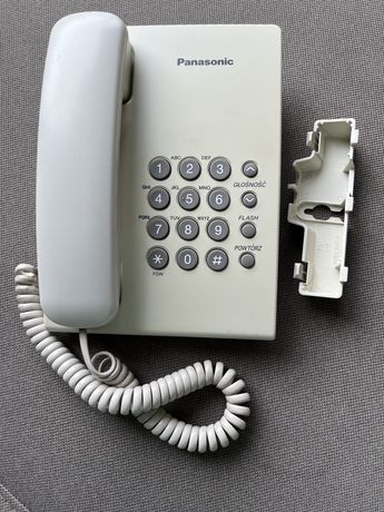 Panasonic telefon stacjonarny przewodowy kx-ts500pdw
