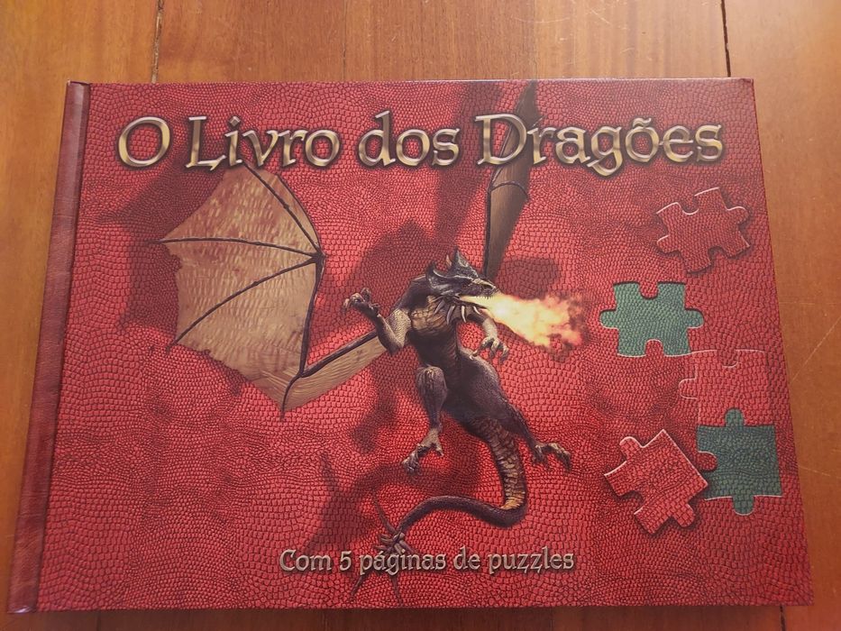 O Livro dos Dragões (Puzzle) - NOVO
