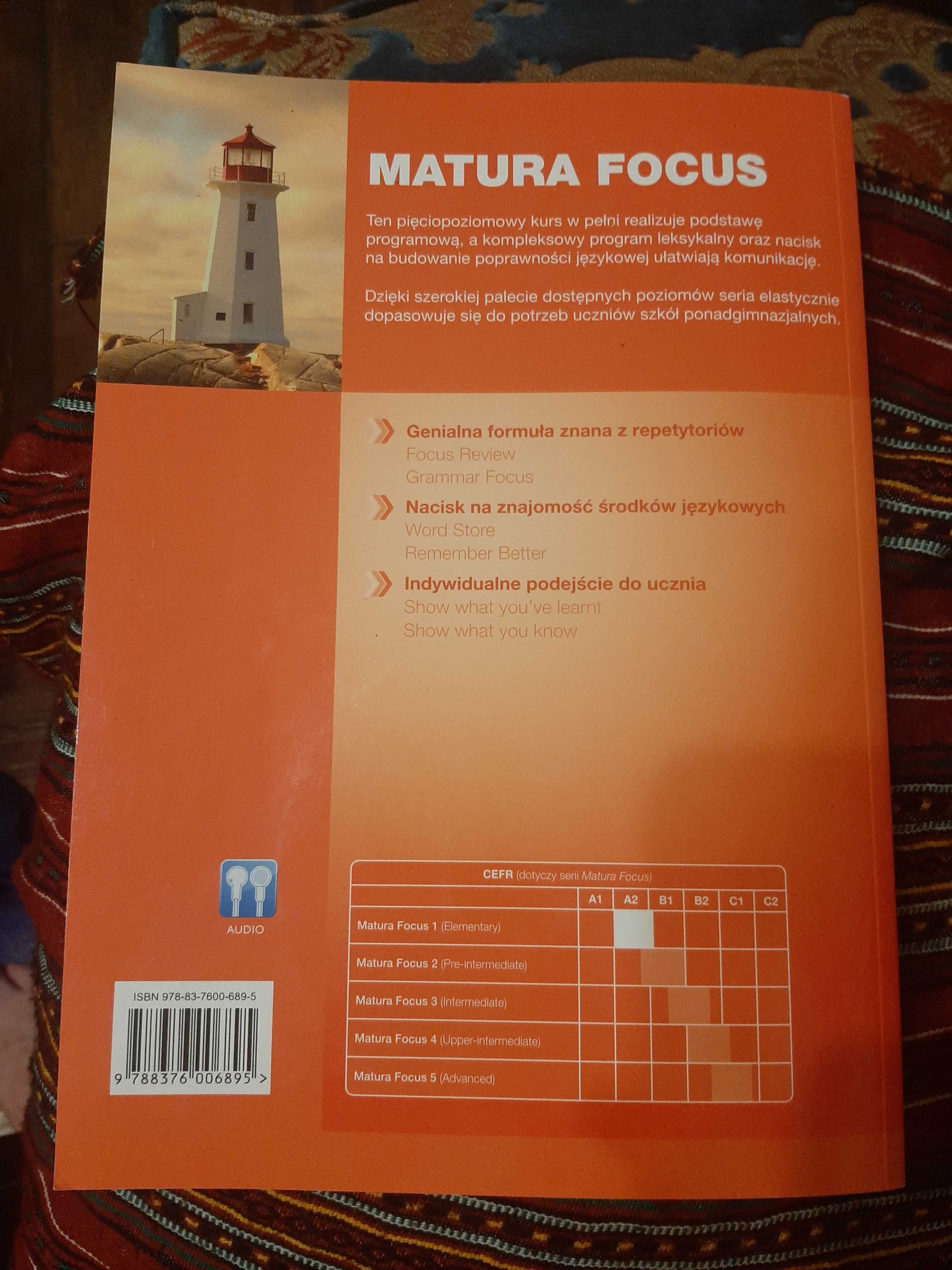 Matura Focus 1. Podręcznik A2 / A2+ z  płytą CD