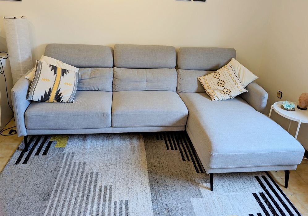 Sofá Chaise Longue – Super Confort (2,60m x 1,60m) – bom estado