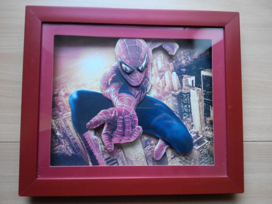 Spiderman, спайдермен, человек паук, картина 3D