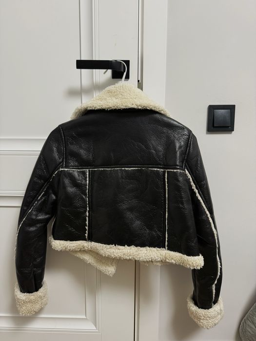 Укорочена дублянка zara