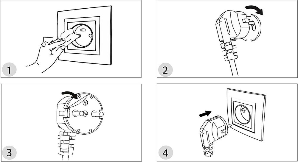 15x Zaślepki Blokady Gniazdek Kontaktów z Bolcem dla dzieci