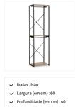 Cabideiro Nerea como novo