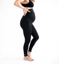 Legginsy ciążowe Gym Star Maternity czarne S