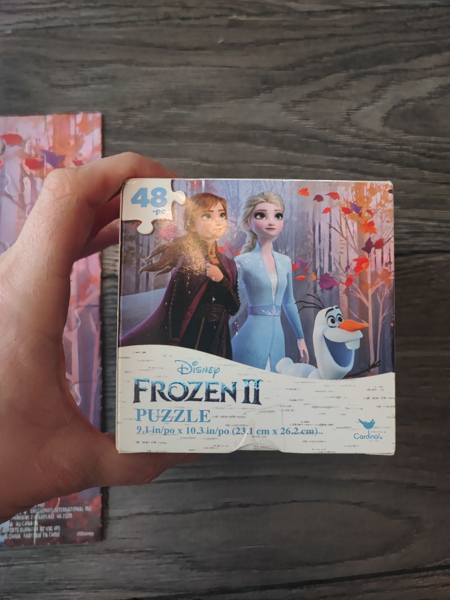 Puzzle Frozen 2, Disney, Kraina Lodu, 48 elementów , tanio 5 zł