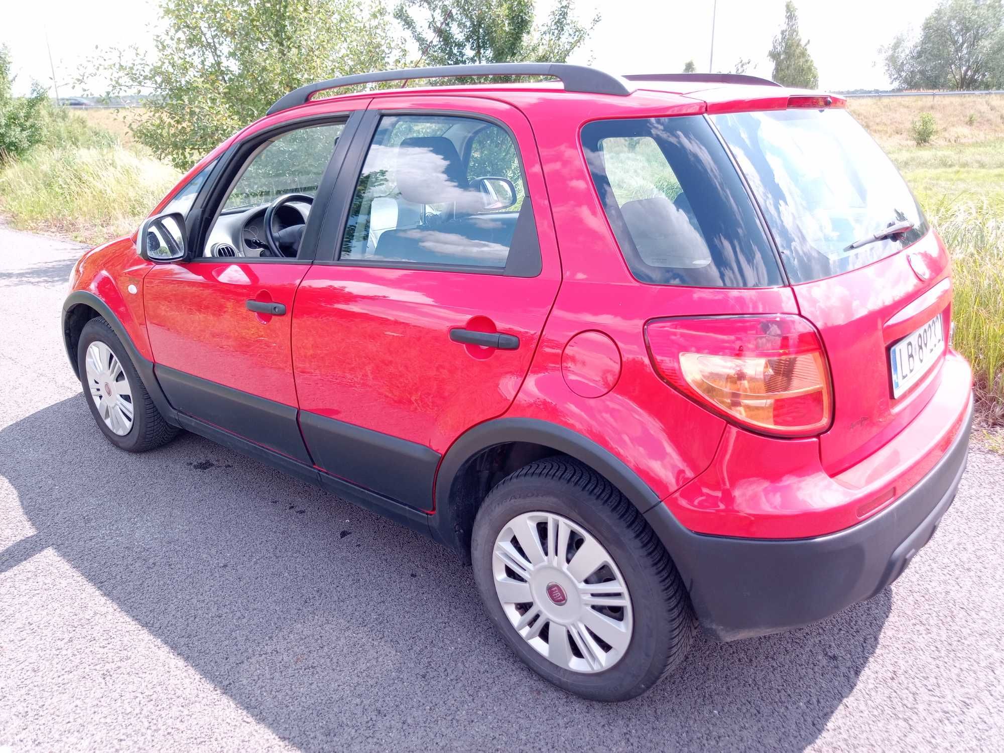 Fiat Sedici 4x4 z 2009 r., 1.6 benzyna, moc 120 KM, przebieg 136000 km