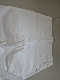 Jeansy białe Sinsay rozmiar XS rurki