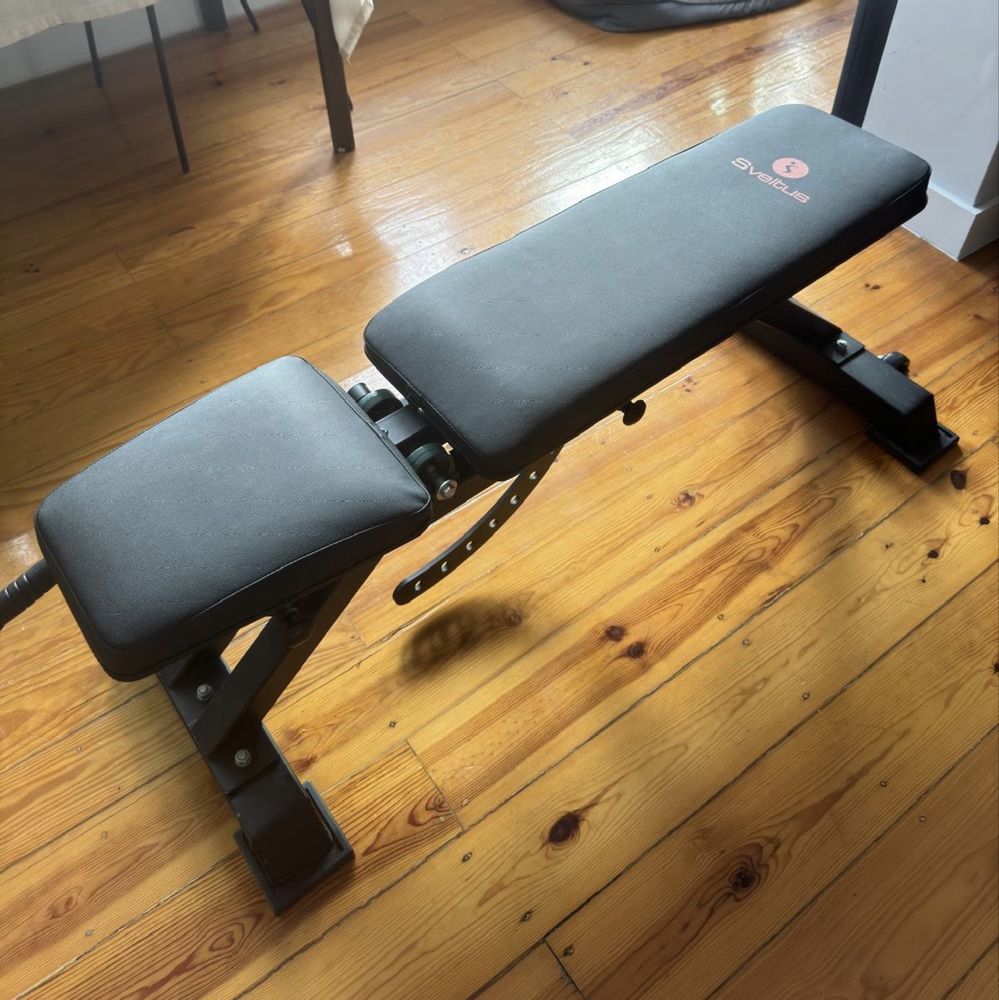 Sveltus cross bench with 10 positions