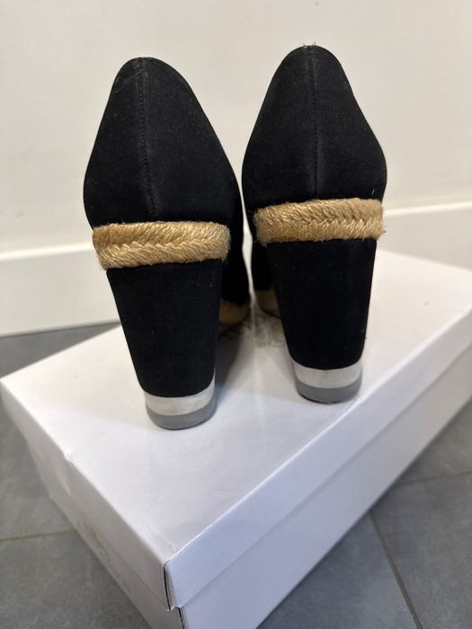 Buty damskie na koturnie 38