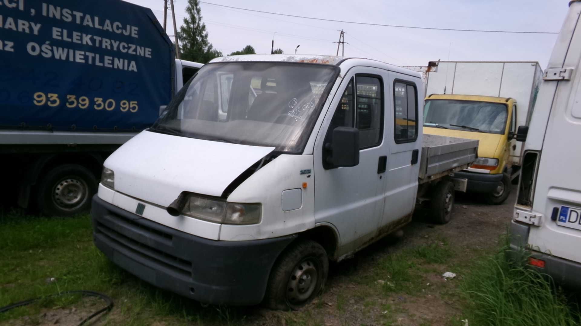 Cze5 Fiat ducato z przeznaczeniem na części wysyłka