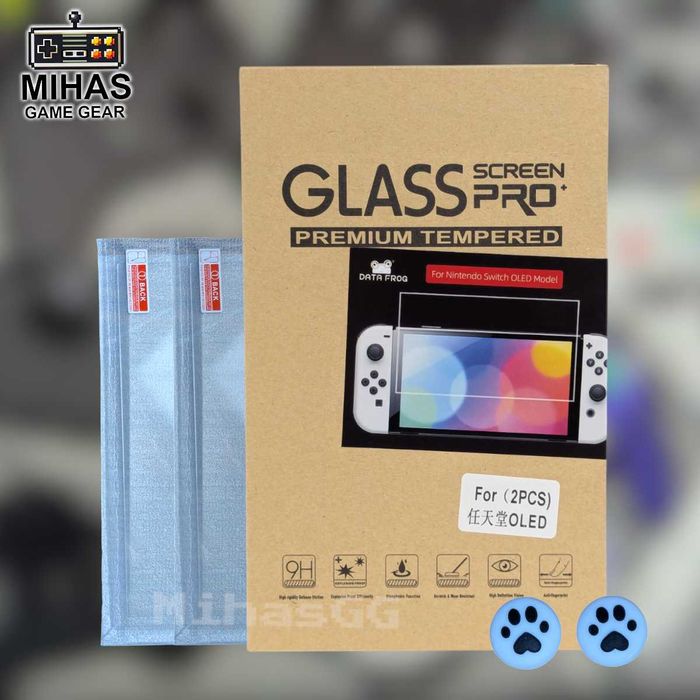 Захисне скло набір 3в1 для Nintendo Switch Classic v1,v2 / Oled / Lite