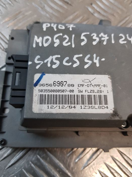 Wyświetlacz Ekran Radia Nawigacji 9656690780 Peugeot 407 07R- Europa