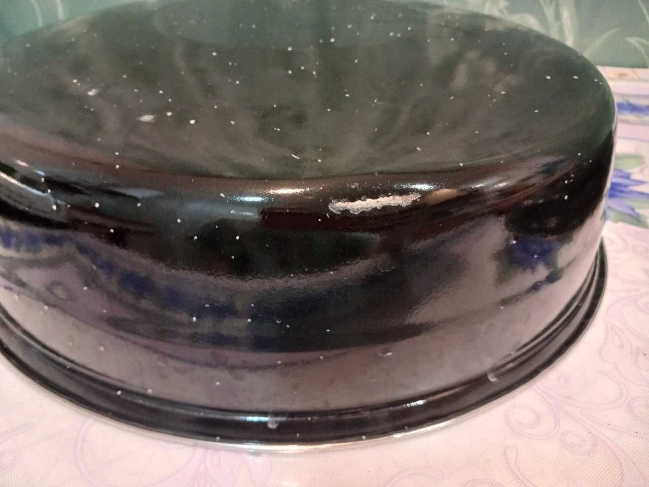 Сковорода гриль газ с эмалированным покрытием