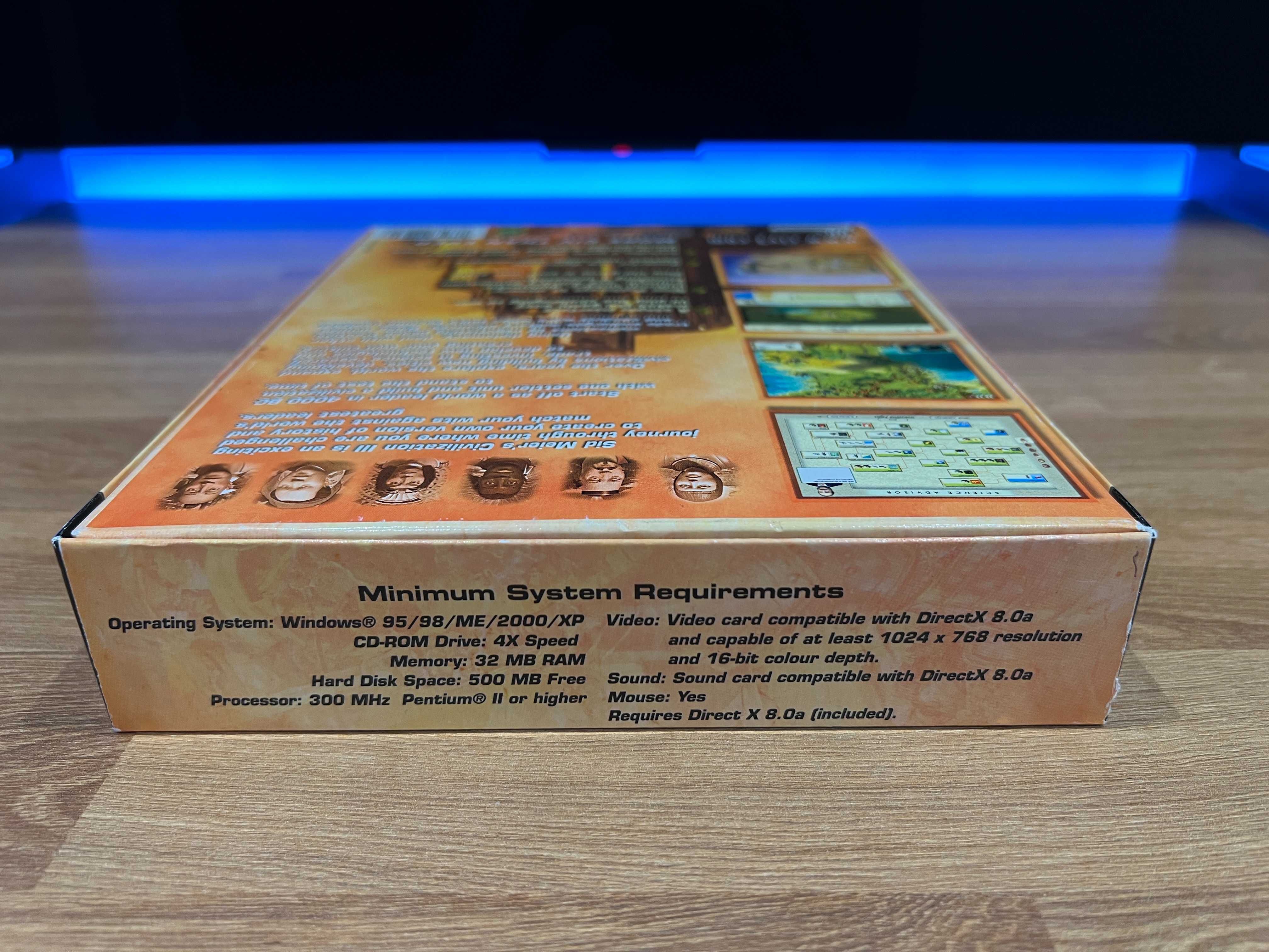 Civilization III 3 (PC EN 2001) BIG BOX angielskie premierowe wydanie