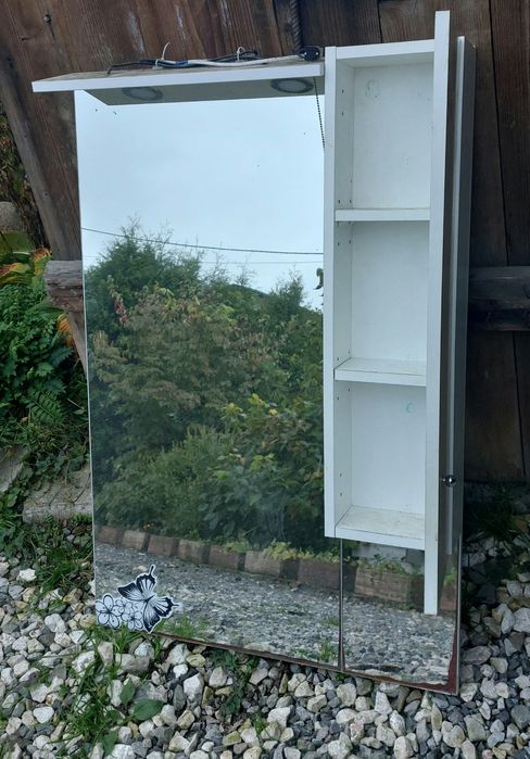 Zlew duży  z lustrem